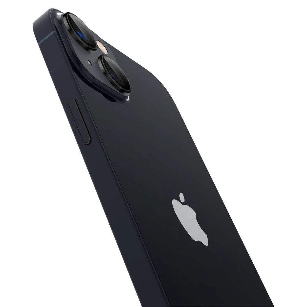 Spigen Glas.tR EZ Fit Optik Kameraskydd för iPhone 14 / Plus / 15 / Plus - Svart 2 st., bild 4
