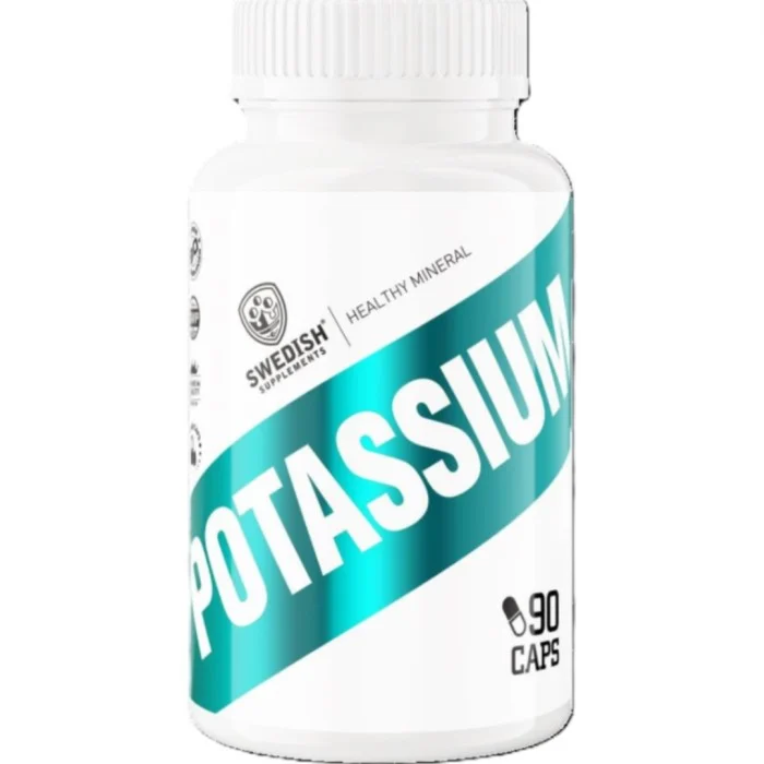 Swedish Supplements Potassium 90 kapslar