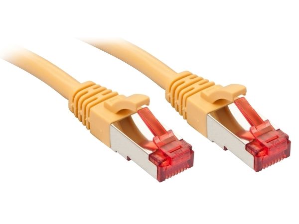 Lindy 47761, 0,5 m, Cat6, S/FTP (S-STP), RJ-45, RJ-45, Gul