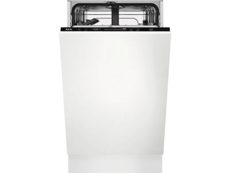 AEG FSE62417P halvintegrerad diskmaskin 9 kuvert energiklass E 45 cm