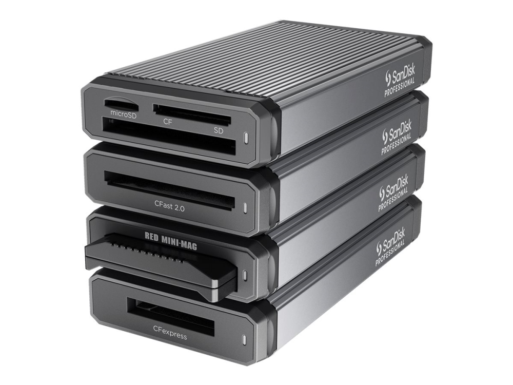 USB-C kortläsare SanDisk PRO-READER CFast 2.0, USB 3.2 Gen.2