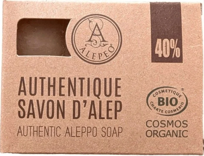 Aleppotvål 40% lagerbärsolja 200 g