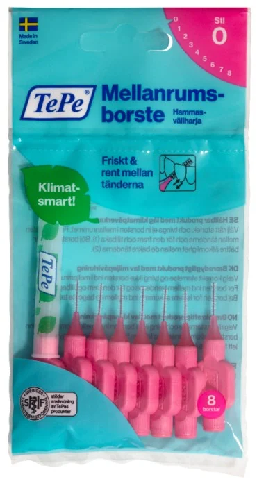 TePe mr borste Original 0,4 mm, 8 st
