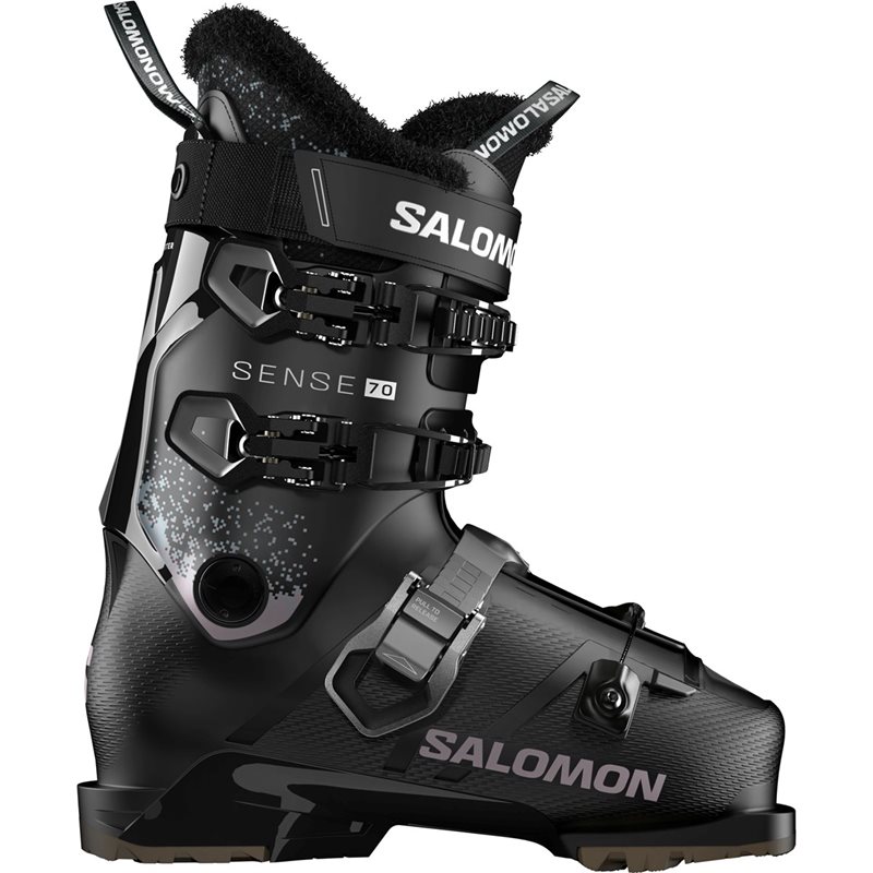 Salomon Sense 70 W Gw Black/Black/Oil Green - 25/25.5