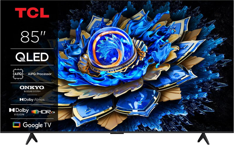 TCL 85'' 85T69C / 4K / QLED / 60 Hz / Google TV, bild 3