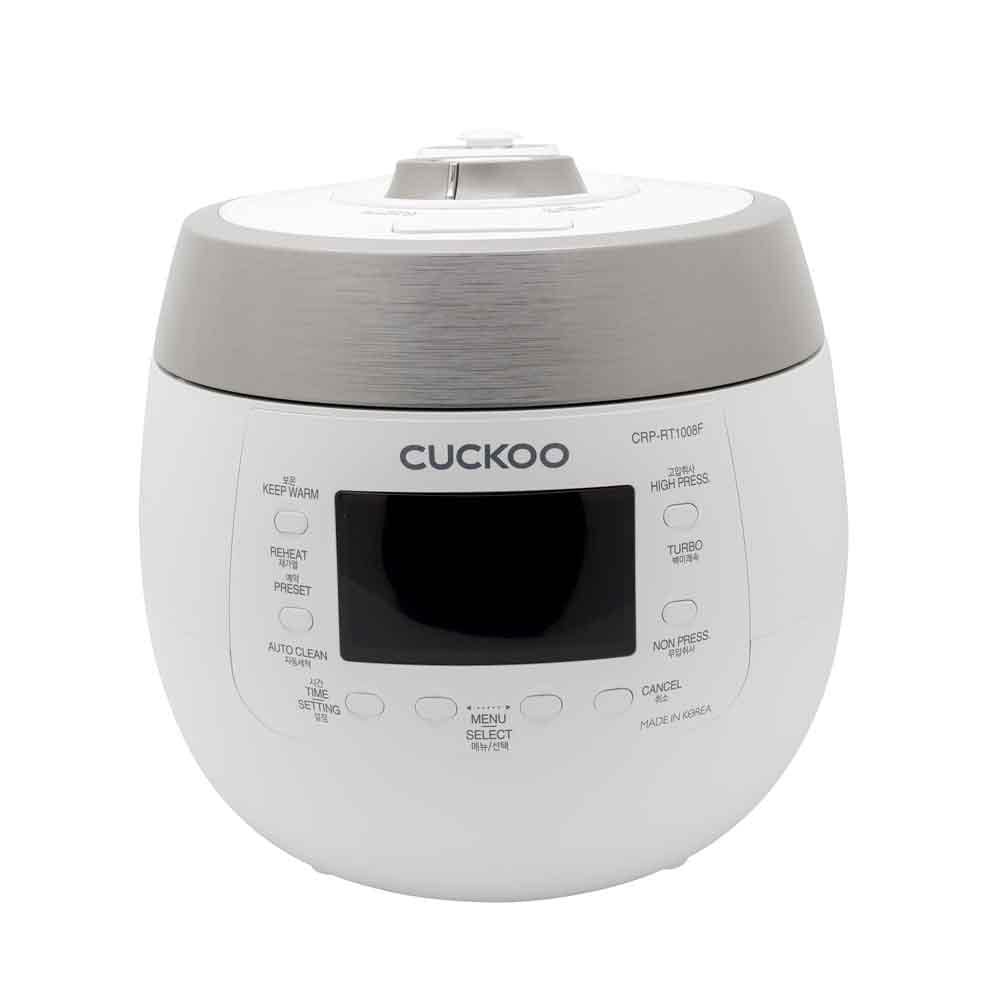 Cuckoo CRP-RT1008F riskokare 1,8 L 1150 W Vit, Aluminium, LED, Knappar, 1,2 m
