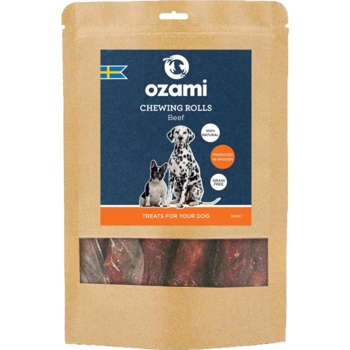 Ozami Chewing Rolls Beef 4-pack