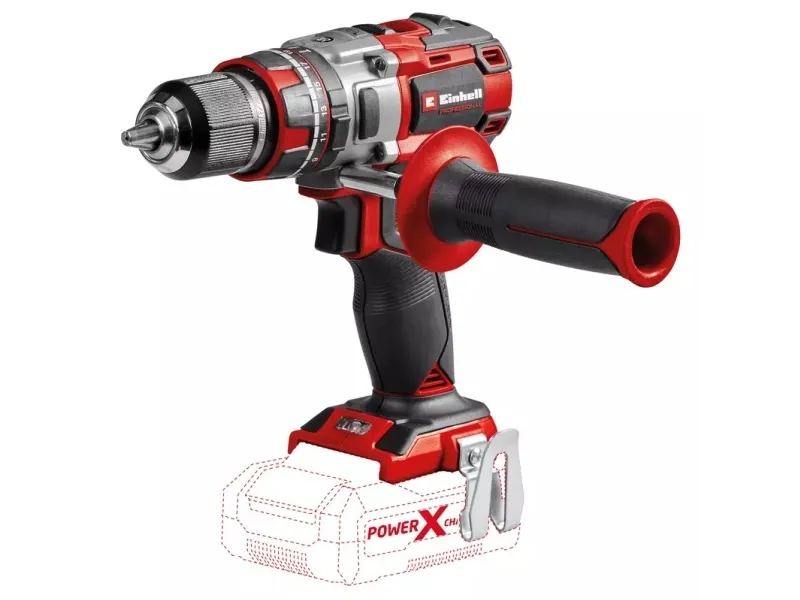 Einhell TP-CD 18/80 Li-i BL, Borr med pistolgrepp, utan nyckel, Borstad, 1,3 cm, 28800 RPM, 2 mm - SOLO