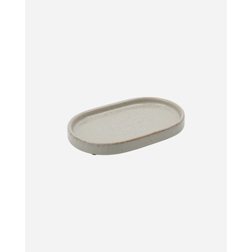 Meraki - Bricka - Shellish grey - L:20cm, W:12,5cm, H:3cm