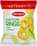 SEMPER EKO Sweetcorn rings 6 mån, 20 g