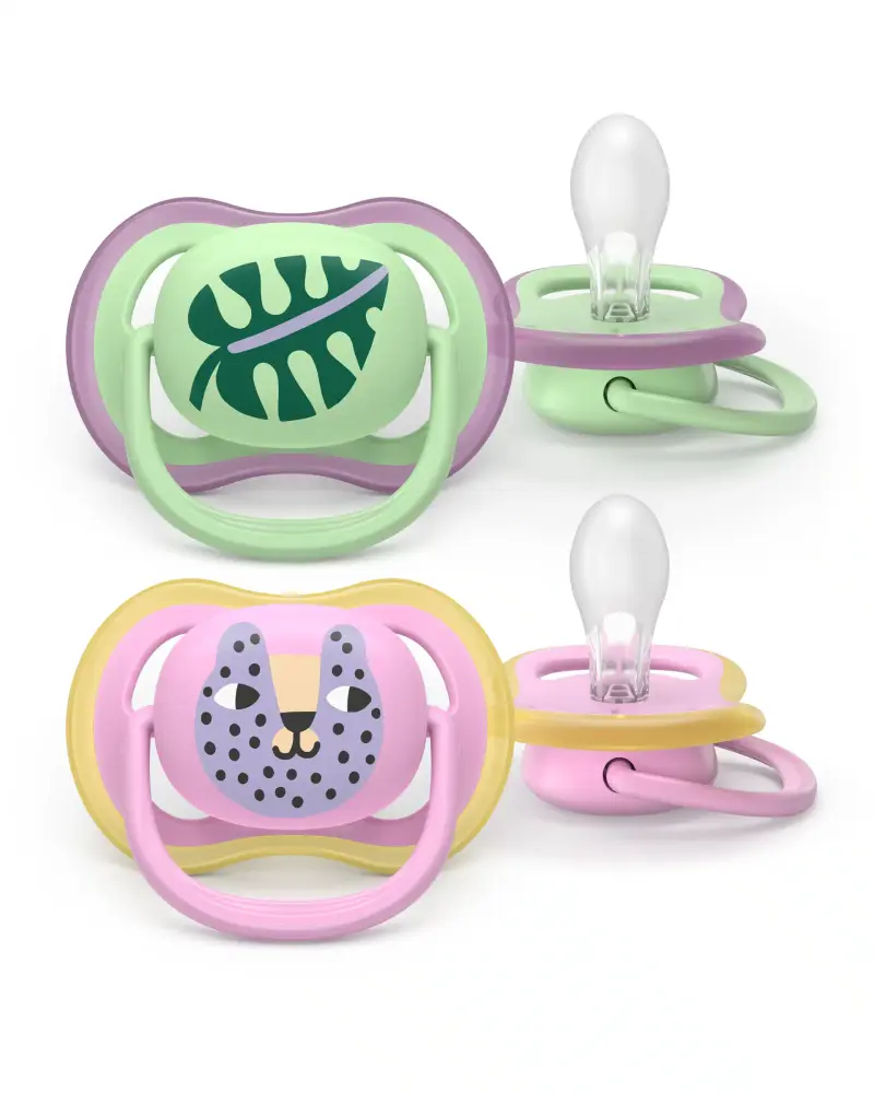 Philips Avent Ultra Air Napp 6-18 mån Grön/Beige, 1 st, bild 3