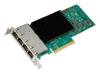 Intel E610-XT4, 4x10GbE Ethernet, PCI Express 4.0 x8, bulk, bild 2