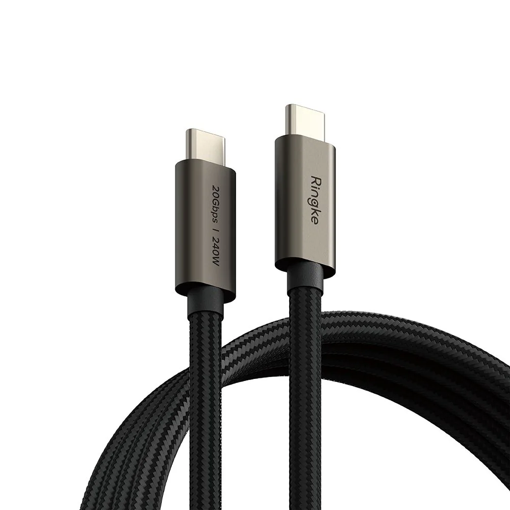 Ringke USB-C 3.2 Gen. PD240W Kabel 200cm - Svart