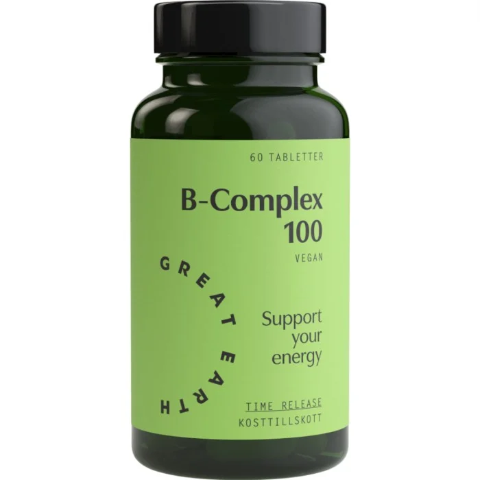 Great Earth B-Complex 100 mg 60 tab