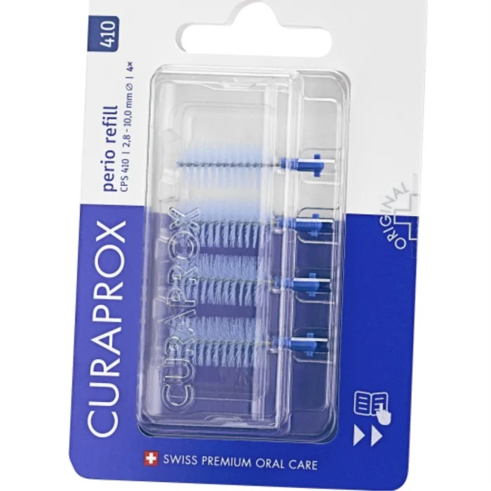 Curaprox Perio mellanrumsborste refill 410, 4 st