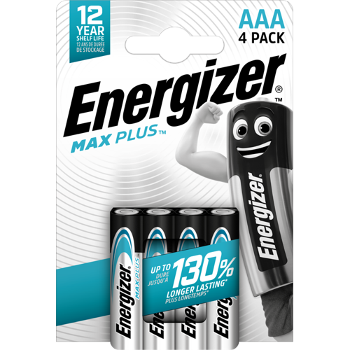 Energizer - Max Plus AAA 4-Pack