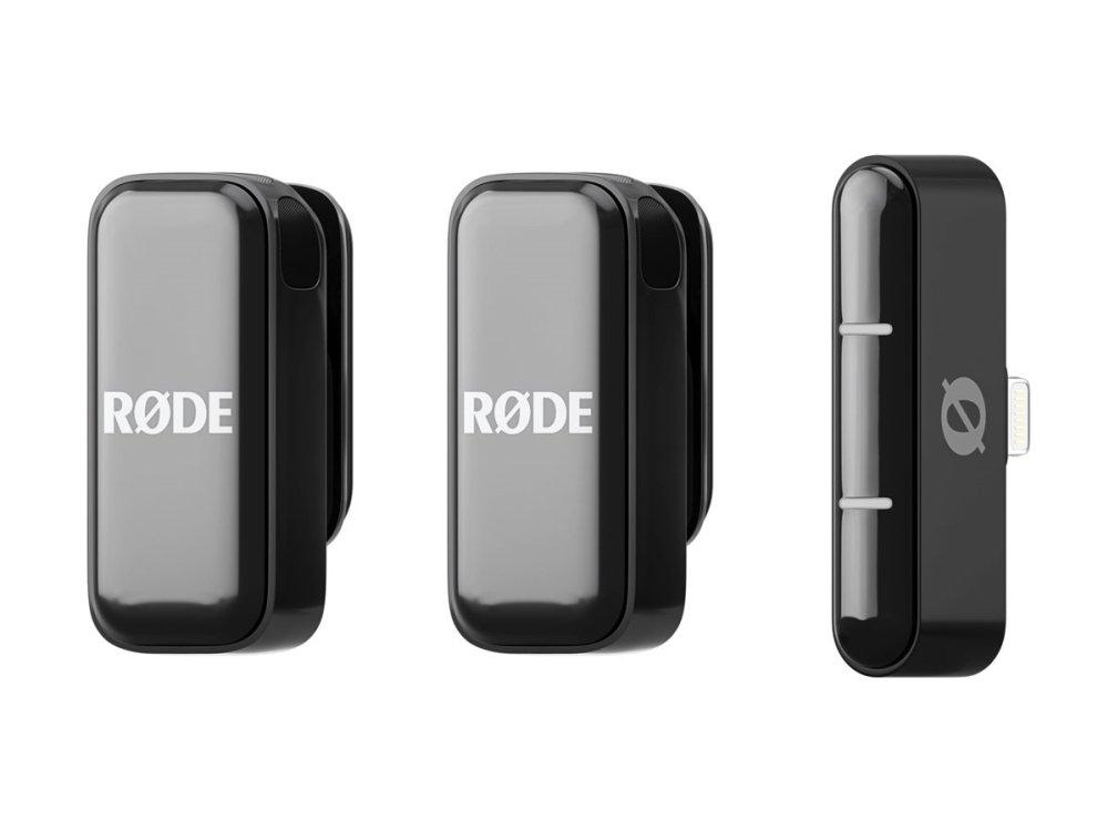 RØDE Wireless Micro, trådlöst Lightning-mikrofonsystem, svart