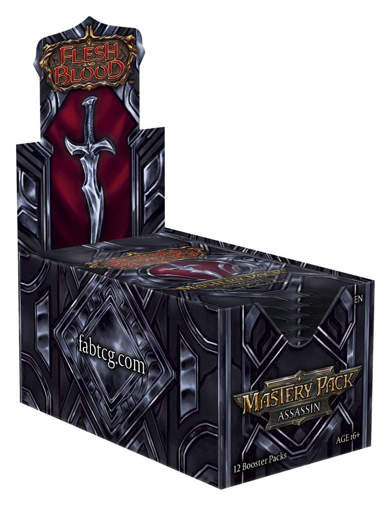 Flesh & Blood TCG - Mastery Pack Assassin Booster Display (12 Booster)