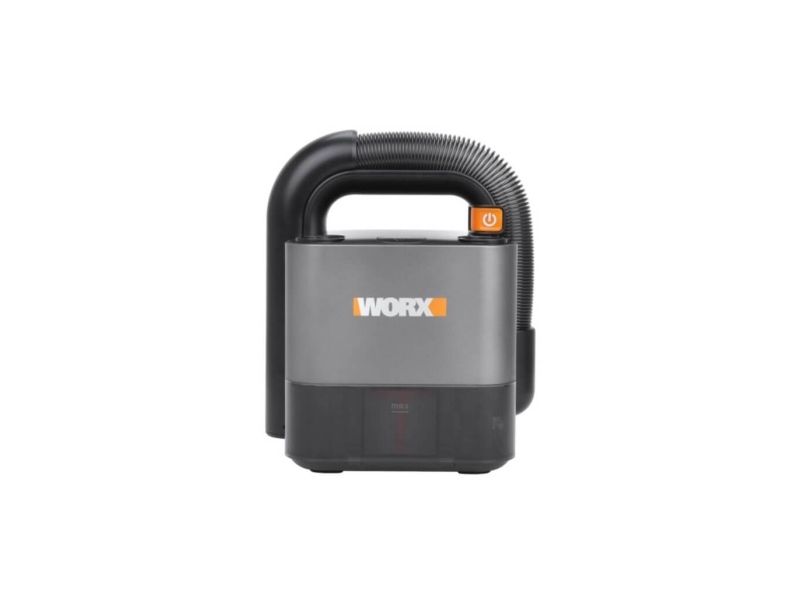 WORX WX030.9, Torr, Utan påse, Svart, Grå, Batteri, 25 min, 1 h