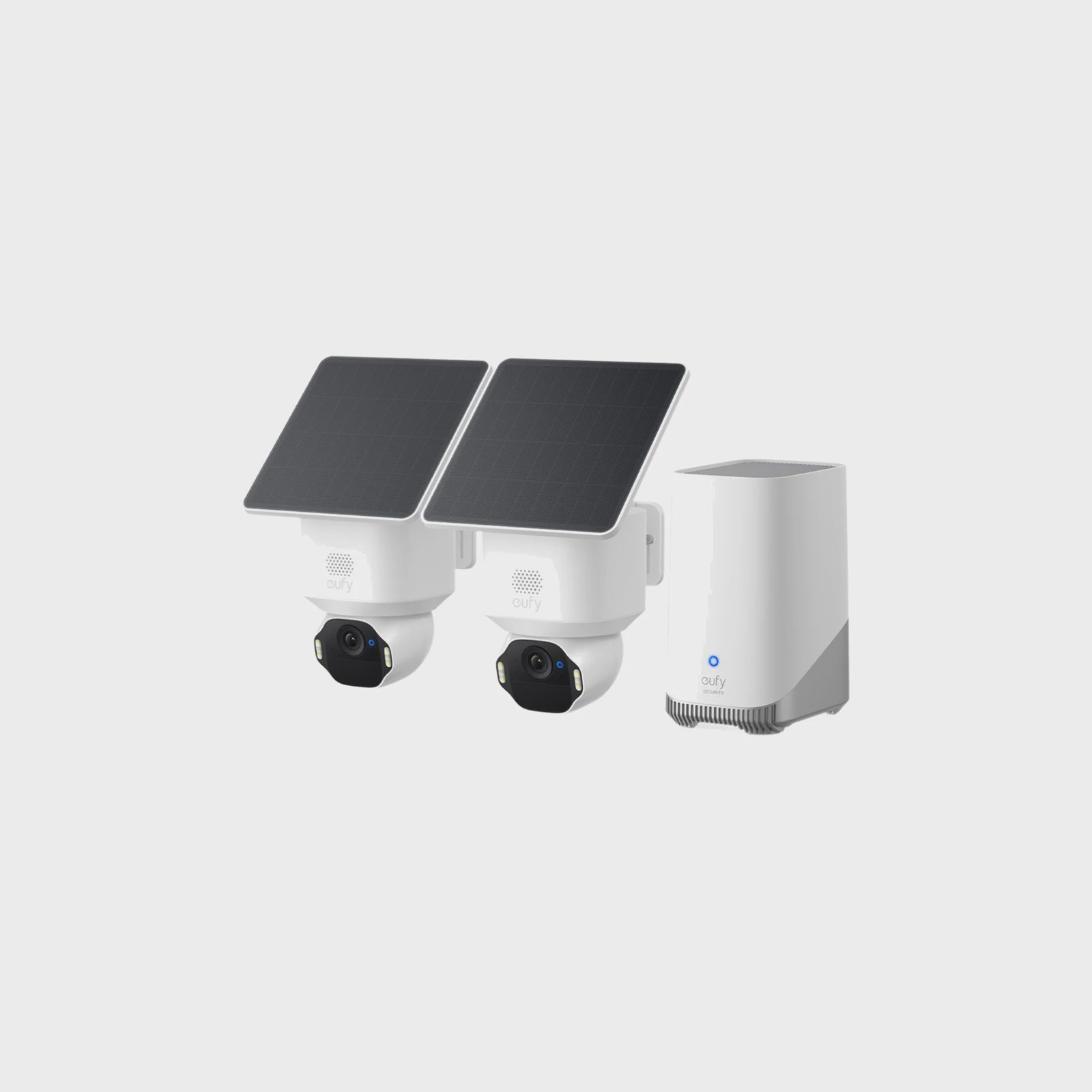 Eufy SoloCam E42 säkerhetskamerasystem (2-pack, vit)