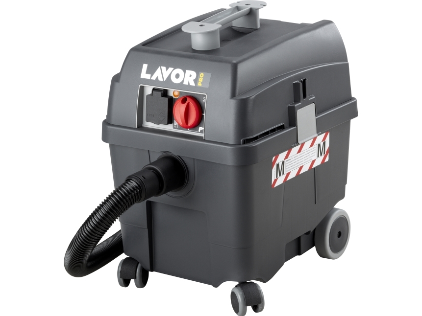 Lavor PRO Worker EM våt- och torrdammsugare 27 L 70 l/s, svart/grå