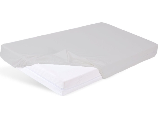 BabyMatex jersey-lakan med resår till spjälsäng 160x80 grå (MT0542)