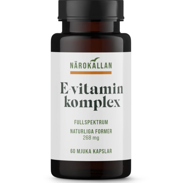 Närokällan E-vitaminkomplex 400IE 60 st