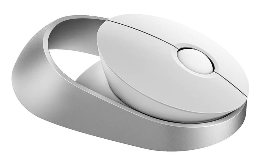 RAPOO Mouse Ralemo Air 1 Multi-mode Wireless, 1600 dpi, RF/Bluetooth - Vit, bild 3