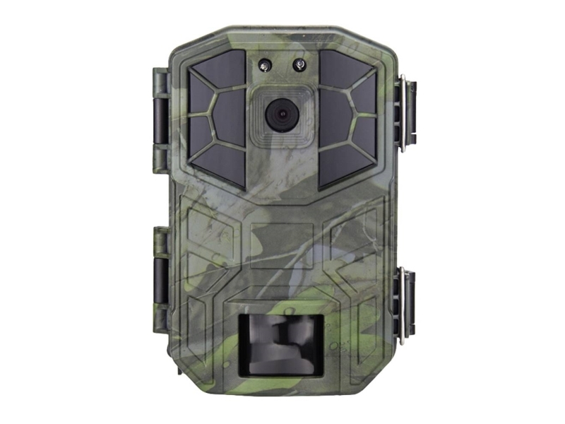 Berger & Schröter viltkamera ES-DL-10W 30 megapixel svart LED, ljudinspelning, WLAN grå-grön (matt)