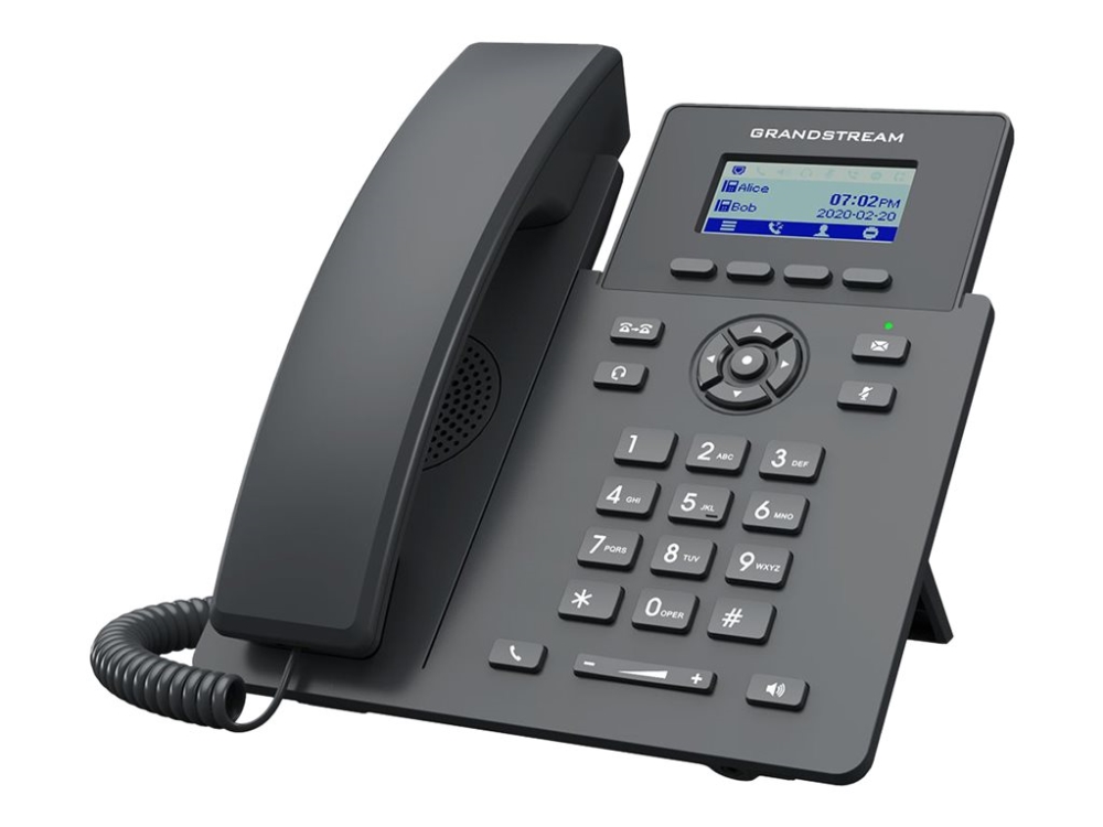 Grandstream GRP Series GRP2601P - VoIP-telefon - 5-vägs samtalsförmåg - SIP, RTCP, RTP, RTCP-XR, SRTP - 2 linjer