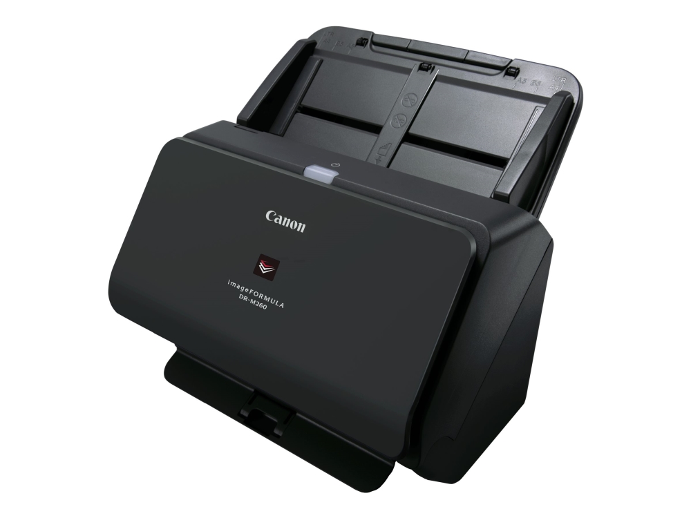 Canon imageFORMULA DR-M260 - Dokumentskanner - CMOS/CIS - Duplex - 216 x 5588 mm - 600 dpi x 600 dpi - upp till 60 sidor/minut (mono) / upp till 60 sidor/minut (färg) - ADM (80 ark) - upp till 7500 scanningar per dag - USB 3.1 Gen 1