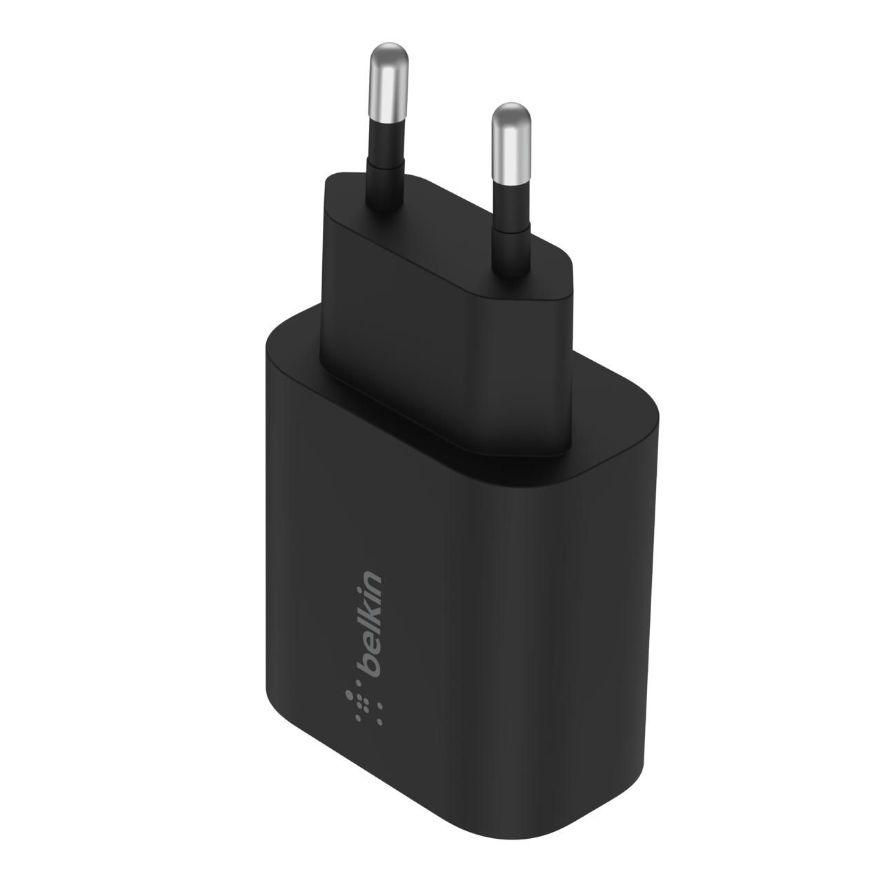 Väggladdare Belkin BoostCharge USB-C Wall Charger 25W, PD 3.0 - Svart, bild 3