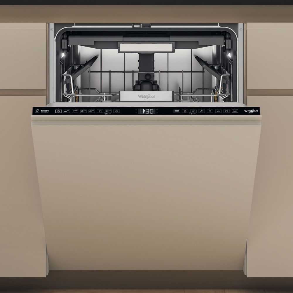 WHIRLPOOL W7IHF60TUS - Diskmaskin - Svart