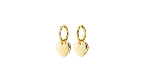 PILGRIM - ARIEN Heart Earrings - Gold - 34 mm, bild 3