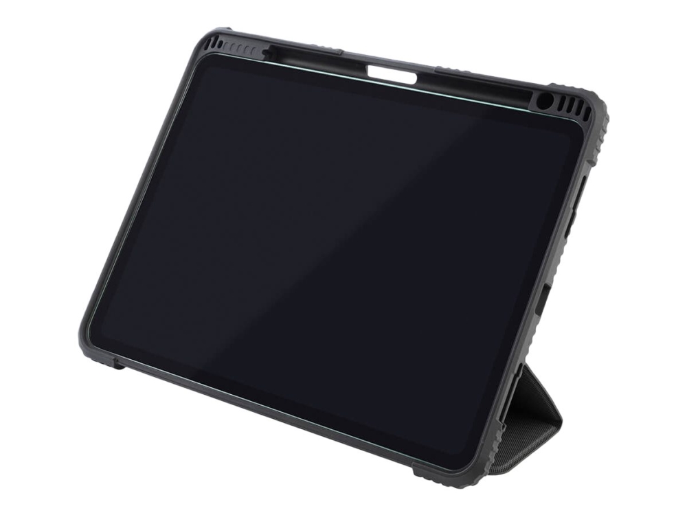 Tucano Educo Ultra-protective - Vikbart fodral för surfplatta - polykarbonat, termoplastisk polyuretan (TPU) - svart - 10.9 - 11 - för Apple 10.9-inch iPad Air 11-inch iPad Pro (1:a generation, 2a generation)