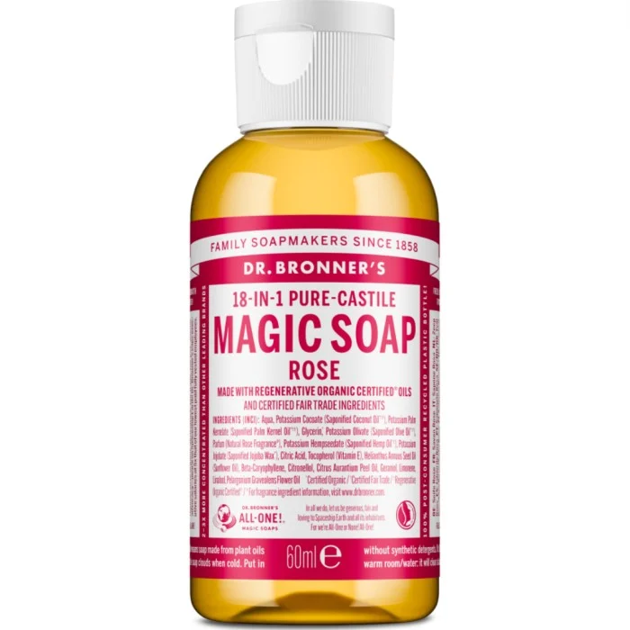 Dr. Bronner's Magic Soaps Rose 60 ml