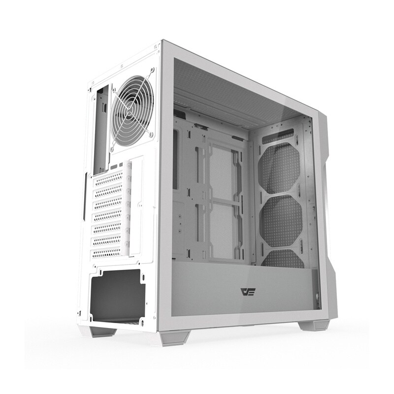 Darkflash DS900 Mesh Computer Case - Chassi - Vit, bild 4
