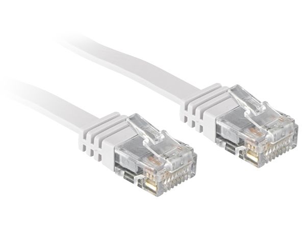 Lindy 47502, 2 m, Cat6, U/UTP (UTP), RJ-45, RJ-45, Vit
