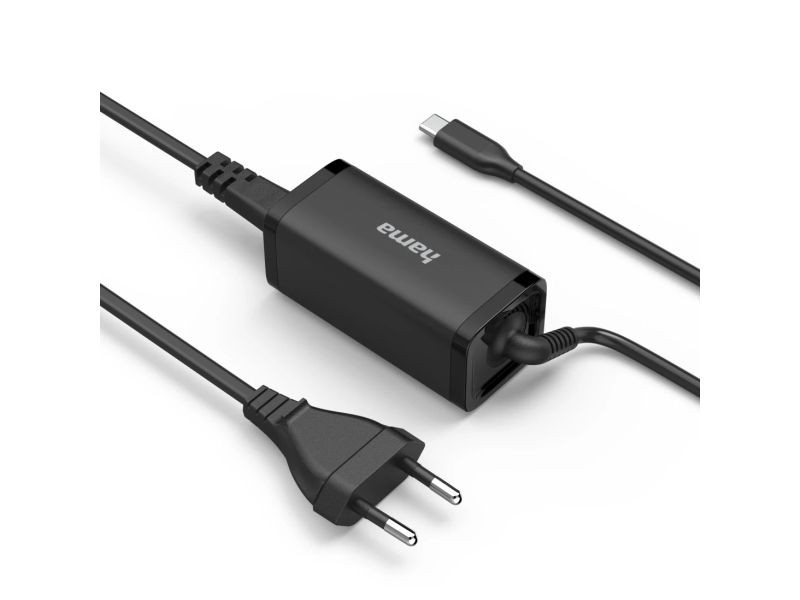 Hama 00200022, Bärbar dator, Inomhus / utomhus, 100 - 240 V, 45 W, 3.3 - 21 V, USB-to-DC