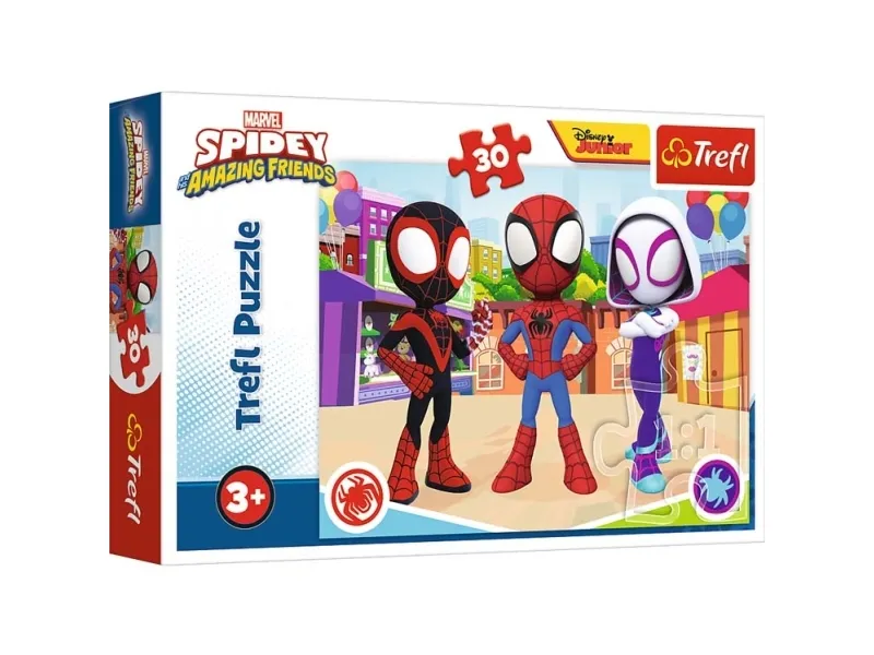 Trefl Pussel Äventyren av Spidey och vänner 30 Bitar