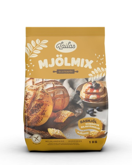 Lailas mjölmix, naturligt glutenfri 1 kg