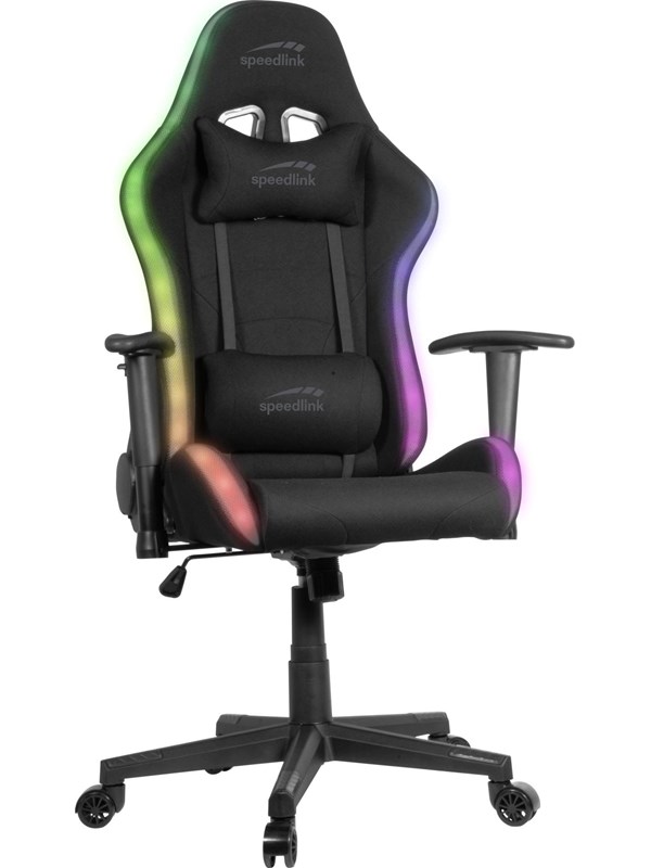 Speedlink - REGYS RGB Gaming Chair, black fabric, bild 4
