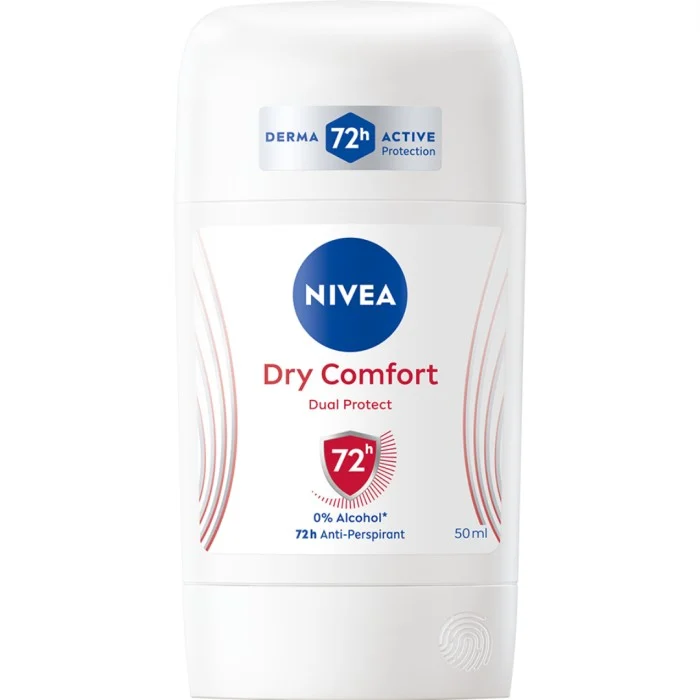 NIVEA Antiperspirant Deodorant Dry Comfort Stick 50 ml