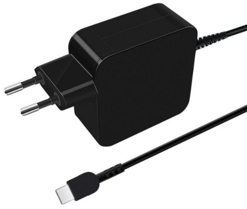 AC-adapter CoreParts 65W USB-C Power Adapter, 5V 2,4A-20V 3,25A, med 1,8m integrerad kabel