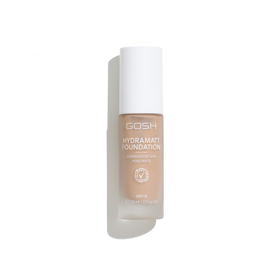 GOSH Hydramatt Foundation Medium Light - Neutral Undertone 006R 30 ml, bild 3