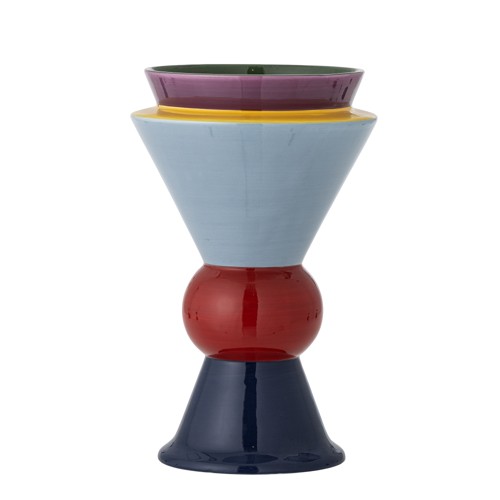 Bloomingville - Trilla Vase - Multi - Ceramic