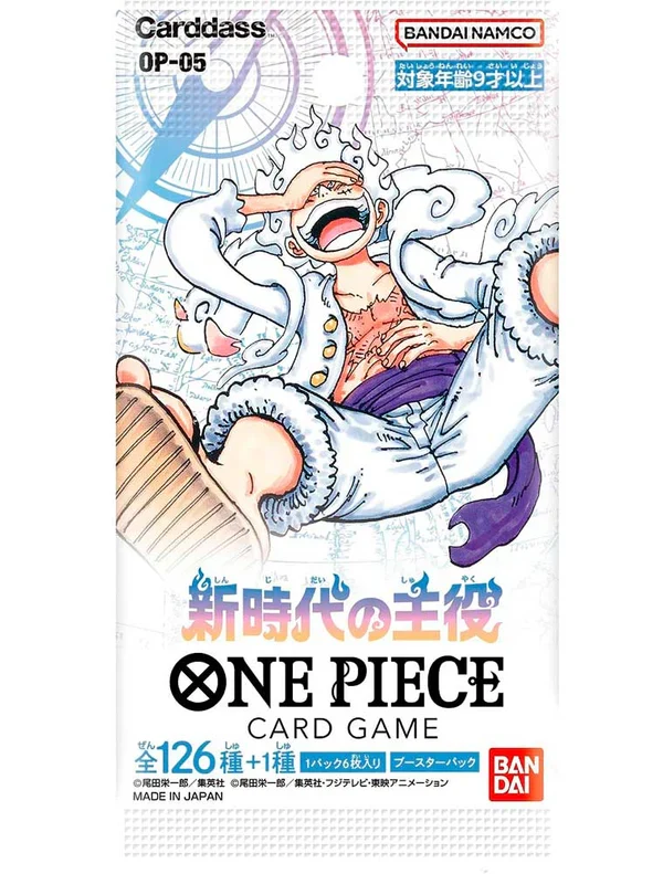 One Piece Card Game: Awakening of the New Era [OP-05] Booster (Japansk version)