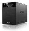 ICY BOX RAID-kabinett för 4x3.5" SATA-HDD, USB3/eSATA, Hot Swap, svart, bild 2