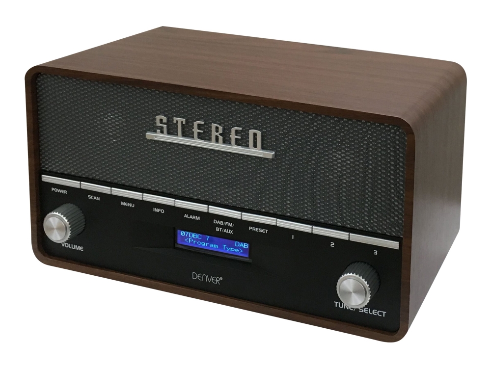 DENVER DAB-36 - Bärbar DAB-radio - 10 Watt