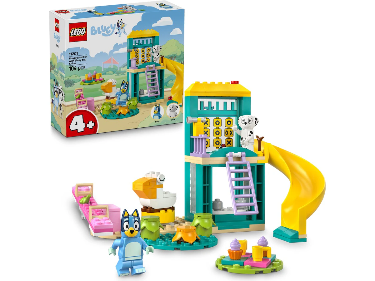 LEGO Bluey Skoj på lekplatsen med Bluey och Chloe 11201, bild 4